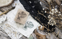 Black Milk Project - "Bird Comforter" Rubber Stamp