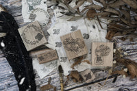 Black Milk Project - Birds Wreath Rubber Stamp