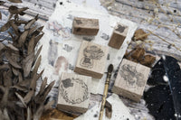 Black Milk Project - Birds Wreath Rubber Stamp