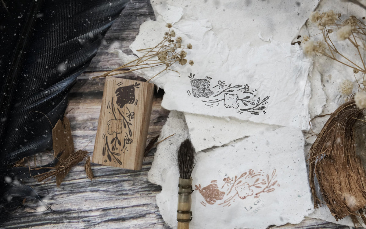 Black Milk Project - Pretty Flying Birds Rubber Stamp