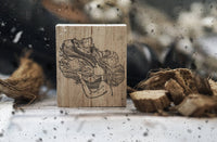 Black Milk Project - "Bird Wishes" Rubber Stamp