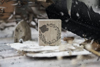 Black Milk Project - Birds Wreath Rubber Stamp
