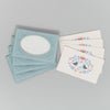 Blue Birds Mini Greeting Notecard Set