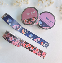 Girl of All Work - Butterfly Garden Washi Tape
