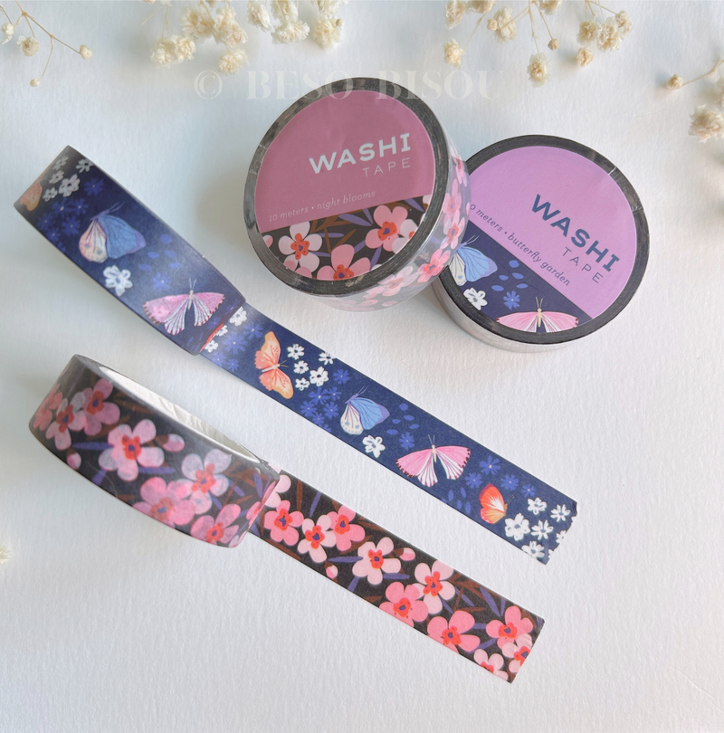 Girl of All Work - Butterfly Garden Washi Tape