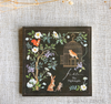 Nuku - Forest Animals Washi Paper Memo Pad "The Nightingale"