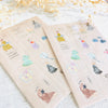 Pion - Japanese Minimal Style Postage Stickers (2 Sheets)