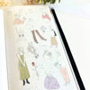 Casual Girls Journal Deco Sticker Sheet