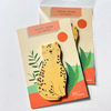 Girl of All Work - Cheetah Die Cut Sticky Notes