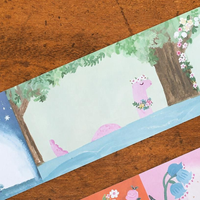 Tegamisha - YUMI KITAGISHI CURTAIN | Roll Sticky Notes