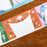 Tegamisha - YUMI KITAGISHI CURTAIN | Roll Sticky Notes