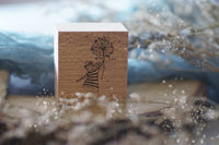 Black Milk Project - Dandelion Girl Rubber Stamp