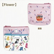 Marcs - MINETTE CATS & FLOWERS | Zipper Pouch