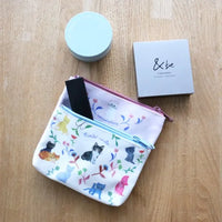 Marcs - MINETTE CATS & FLOWERS | Zipper Pouch