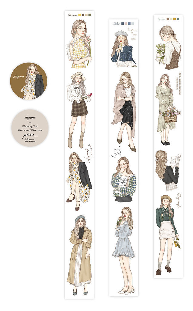 Pion - "Elegant" PET Tape | Sophisticated Women
