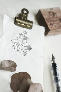 Black Milk Project - FLOATING STORIES ("PAGES OF ME" Series) | Rubber Stamp