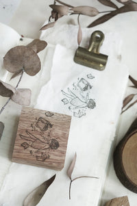 Black Milk Project - FLOATING STORIES ("PAGES OF ME" Series) | Rubber Stamp