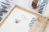 Black Milk Project - "Flying Book" Rubber Stamp