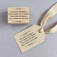 Tales On the Desk - FRENCH FOLK SONG | Rubber Stamp