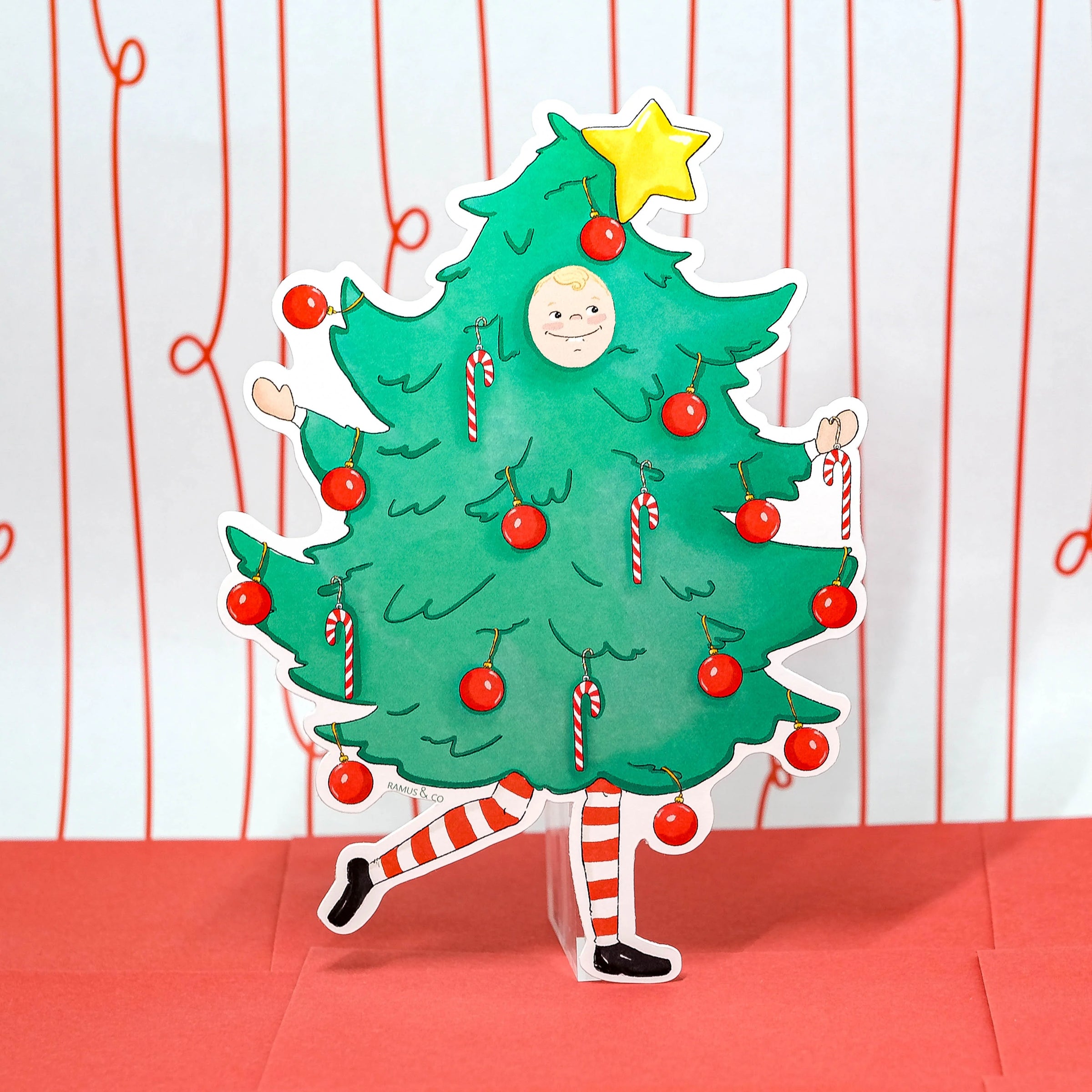 Ramus & Co. - HOLIDAY TREE | Fridge Card