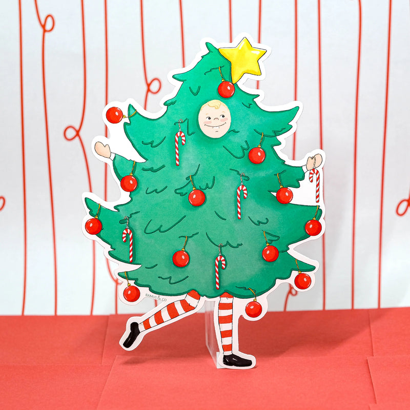 Ramus & Co. - HOLIDAY TREE | Fridge Card