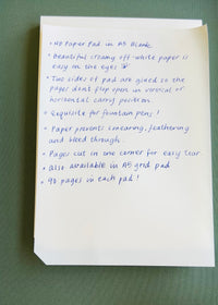 Midori MD A5 Blank Paper Pad