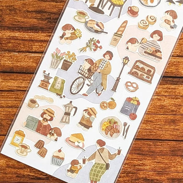 Mind Wave - GIRL & ANIMAL FRIENDS | Stickers