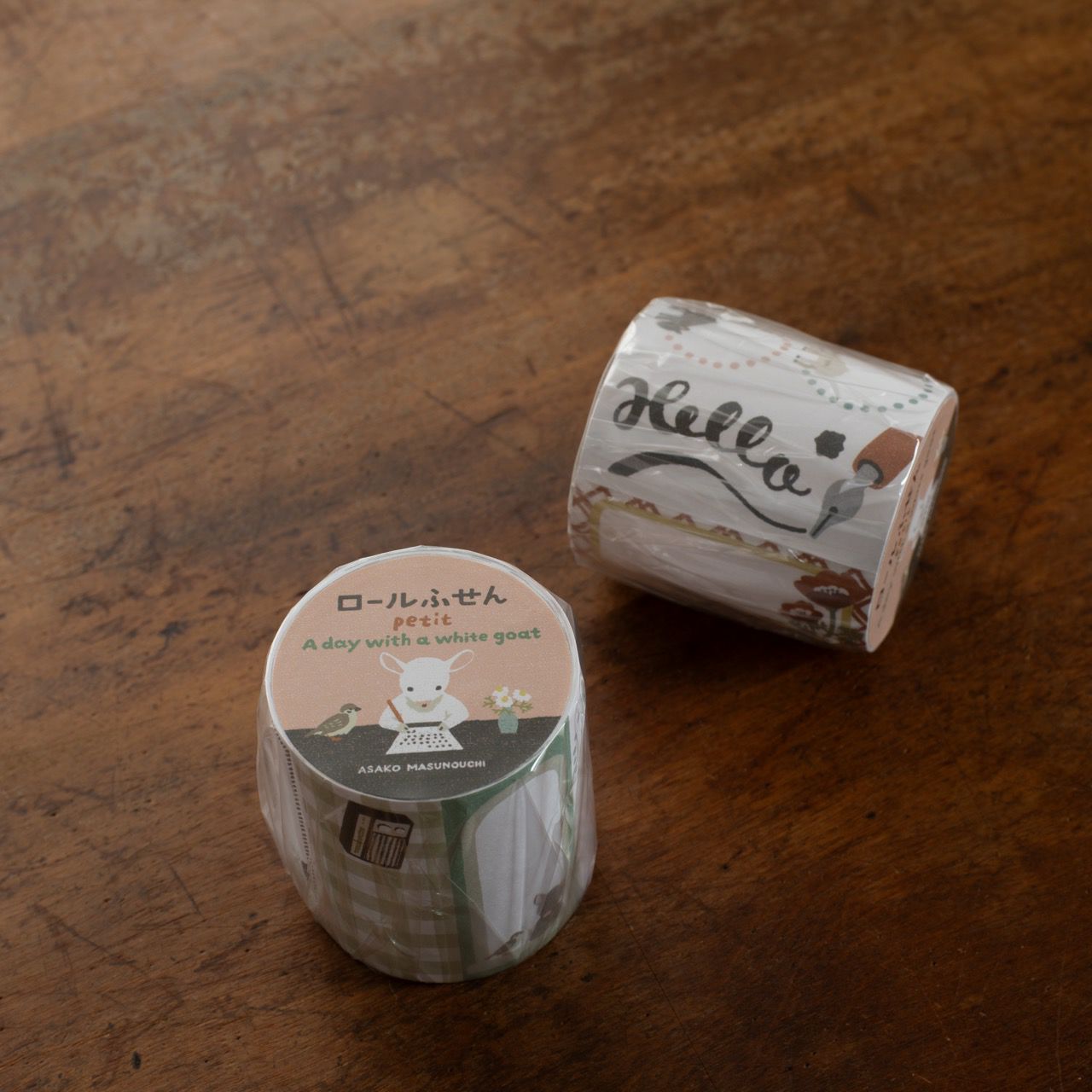 Tegamisha -  A DAY WITH A WHITE GOAT | Roll Sticky Notes