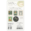 Nuku - Antik Piac Vintage Style Postage Flake Stickers (Green)