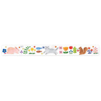 Cozyca x Aiko Fukawa - HAPPY GARDEN | Clear Washi Tape