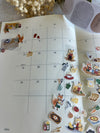 Mind Wave - Foxes in the Little Kitchen Stickers