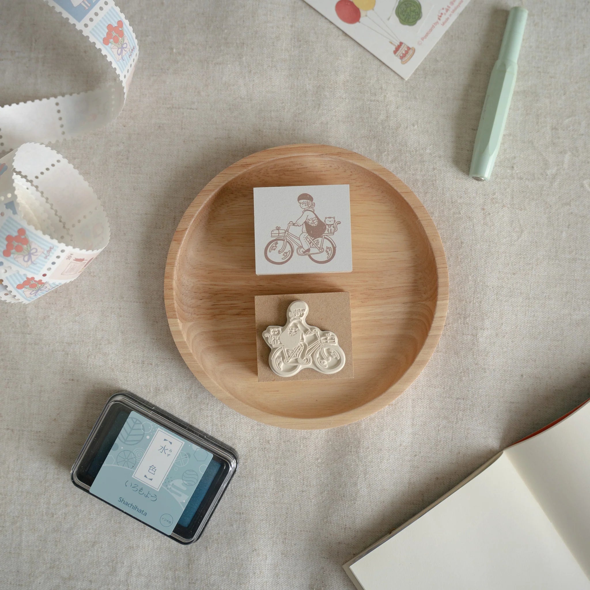 Sho Little Happiness - KITTY MAIL | Rubber Stamp