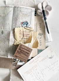 Black Milk Project - DESTINATION NOTES (Traveling Stationer Series) | Rubber Stamp