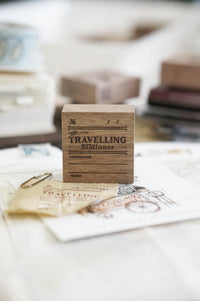 Black Milk Project - DESTINATION NOTES (Traveling Stationer Series) | Rubber Stamp