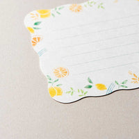 Lovely Lemon Citrus Letter Writing Set