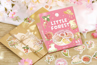 BGM - LITTLE FOREST GOLD-FOILED (PINK) | Sticker Flakes