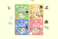 BGM - LITTLE FOREST GOLD-FOILED (PINK) | Sticker Flakes