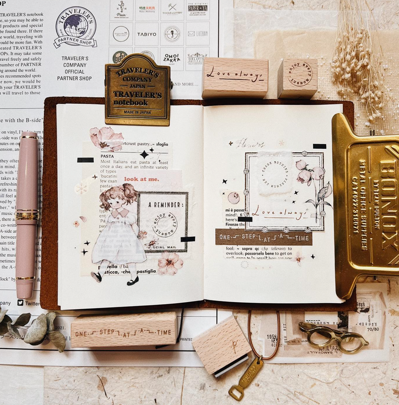 PensPaperPlanner - "Love Always" Rubber Stamp