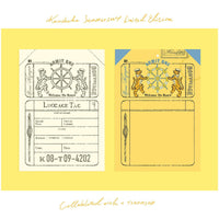 Tegamisha -  BON VOYAGE (LIMITED EDITION) | Note Pad