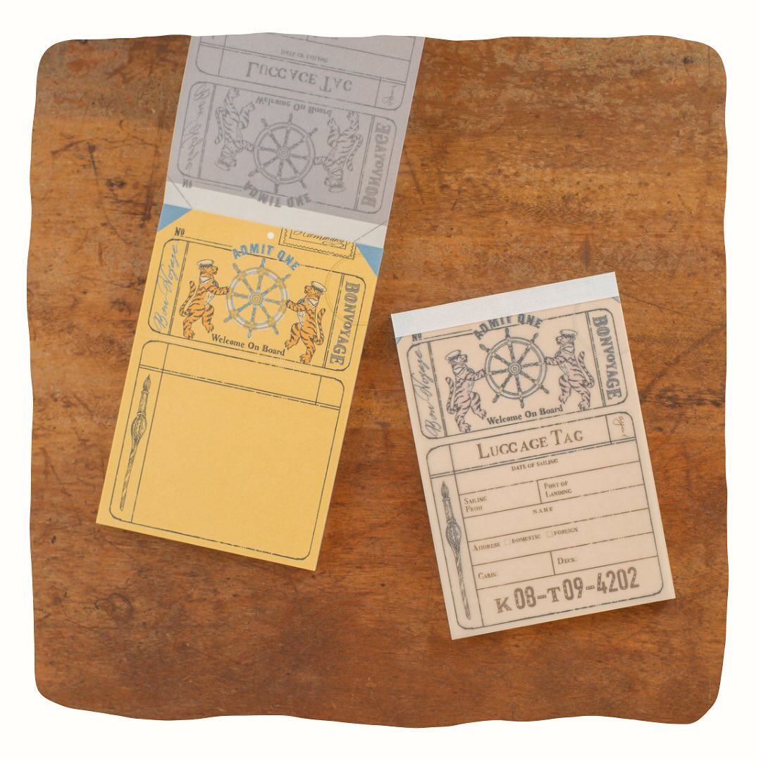 Tegamisha -  BON VOYAGE (LIMITED EDITION) | Note Pad