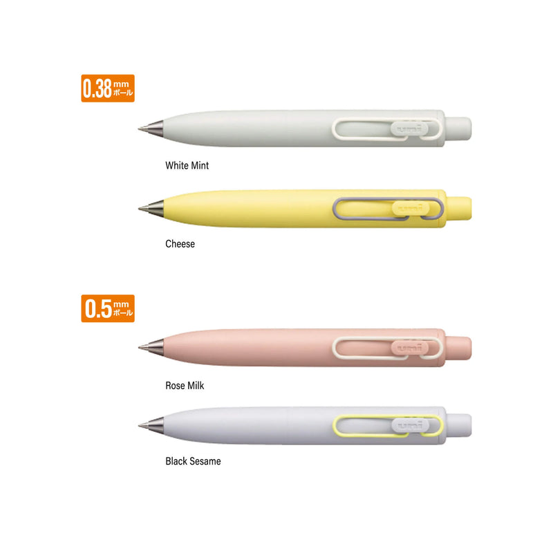 LIMITED EDITION Uniball One P Gel Pen "Marriage Colors" O.38 & 0.5 mm (Black Ink)