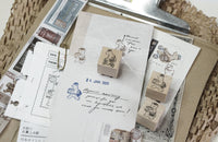 Black Milk Project - "Mini Kuma Post" Series Rubber Stamps | 3 Designs