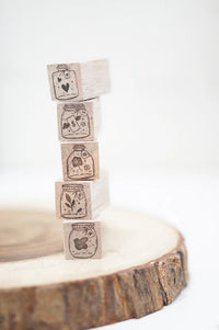 Black Milk Project - MINI JARS | Rubber Stamp