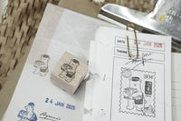 Black Milk Project - "Mini Kuma Post" Series Rubber Stamps | 3 Designs