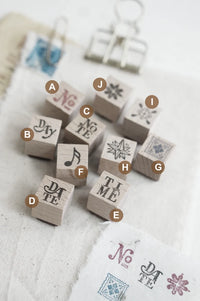 Black Milk Project - MINI PLANNER ICONS ("PAGES OF ME" Series) | Rubber Stamp