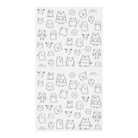 Midori Removable Monsters Planner Stickers