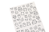 Midori Removable Monsters Planner Stickers