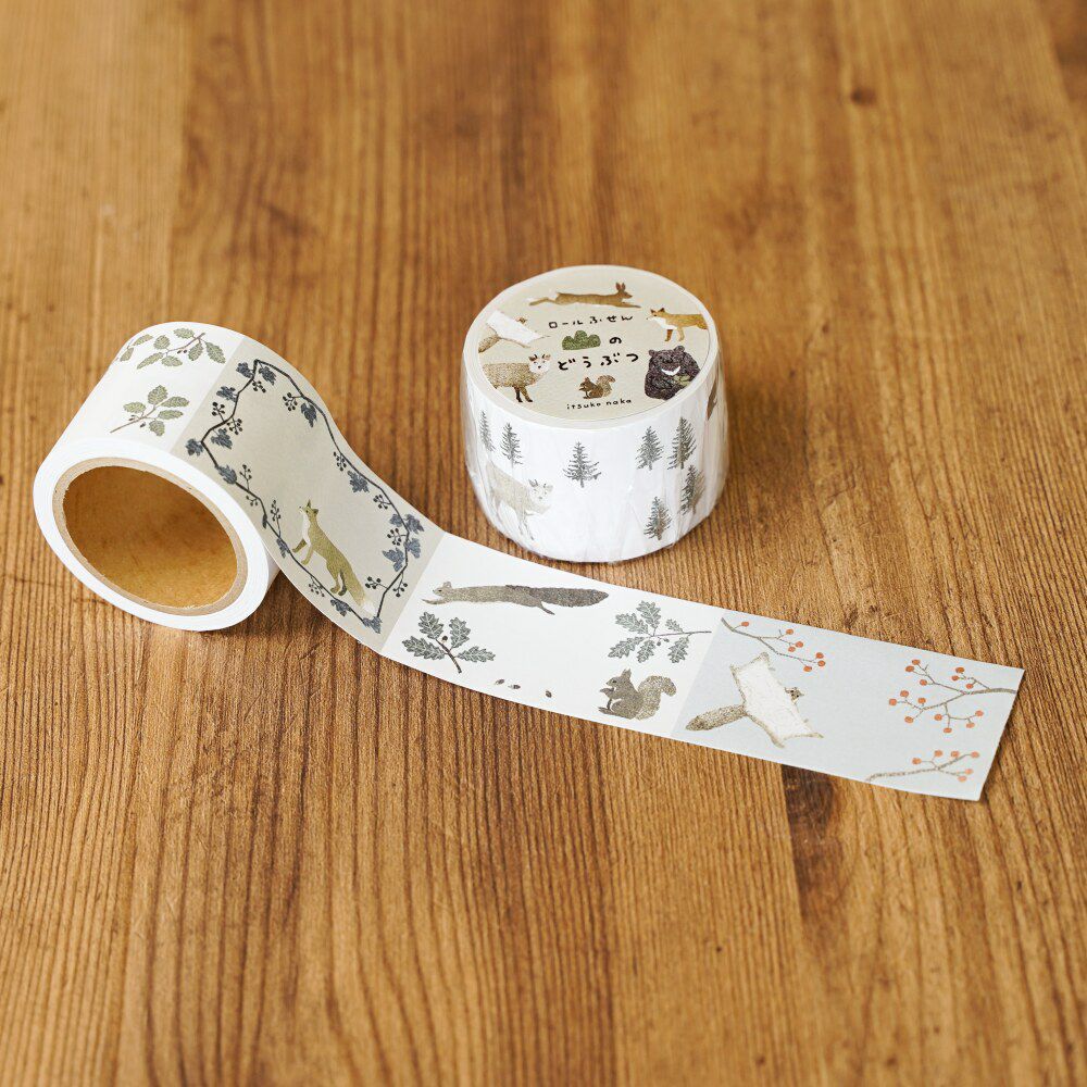 Tegamisha - MOUNTAIN ANIMALS by NAKA ITSUKO | Roll Sticky Notes