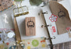 Black Milk Project - Neko Daruma Japanese Windchime Rubber Stamp