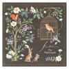 Nuku - Forest Animals Washi Paper Memo Pad "The Nightingale"